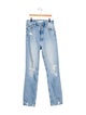Mother High-Rise Straight Leg Jeans