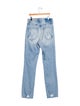Mother High-Rise Straight Leg Jeans