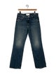 Mother Mid-Rise Wide Leg Jeans