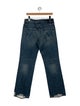 Mother Mid-Rise Wide Leg Jeans