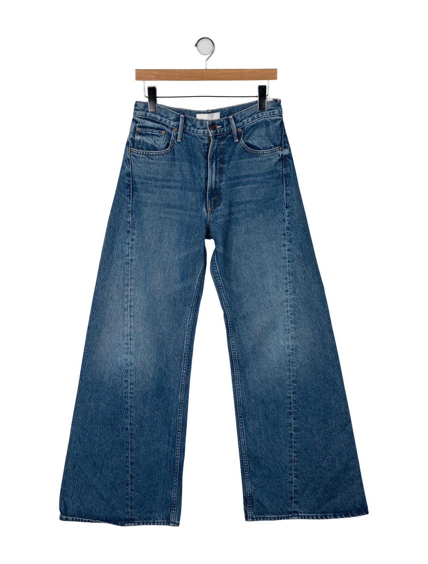 Mother High-Rise Wide Leg Jeans