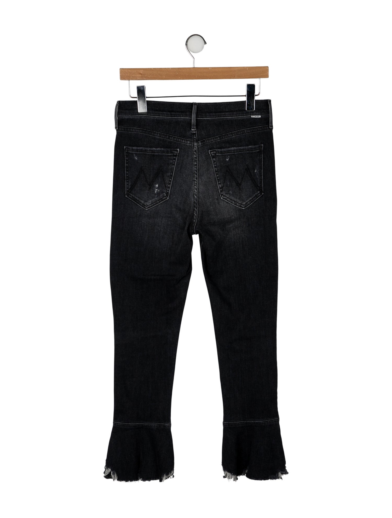 Mother Mid-Rise Straight Leg Jeans