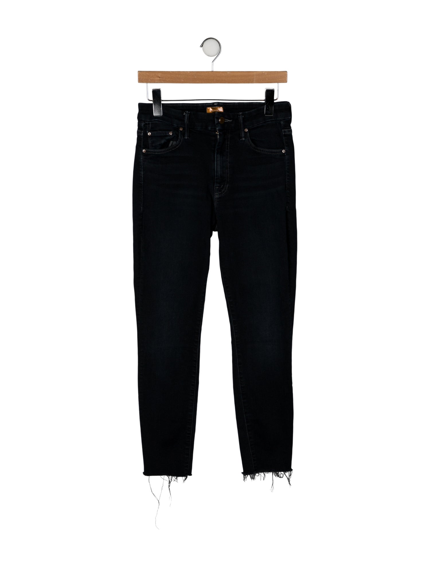Mother Mid-Rise Skinny Leg Jeans