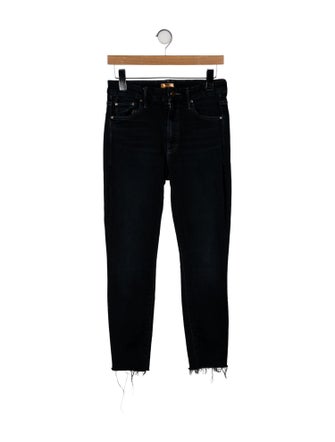 Mother Mid-Rise Skinny Leg Jeans