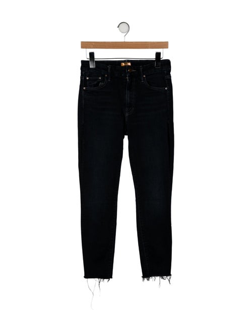 Mother Mid-Rise Skinny Leg Jeans