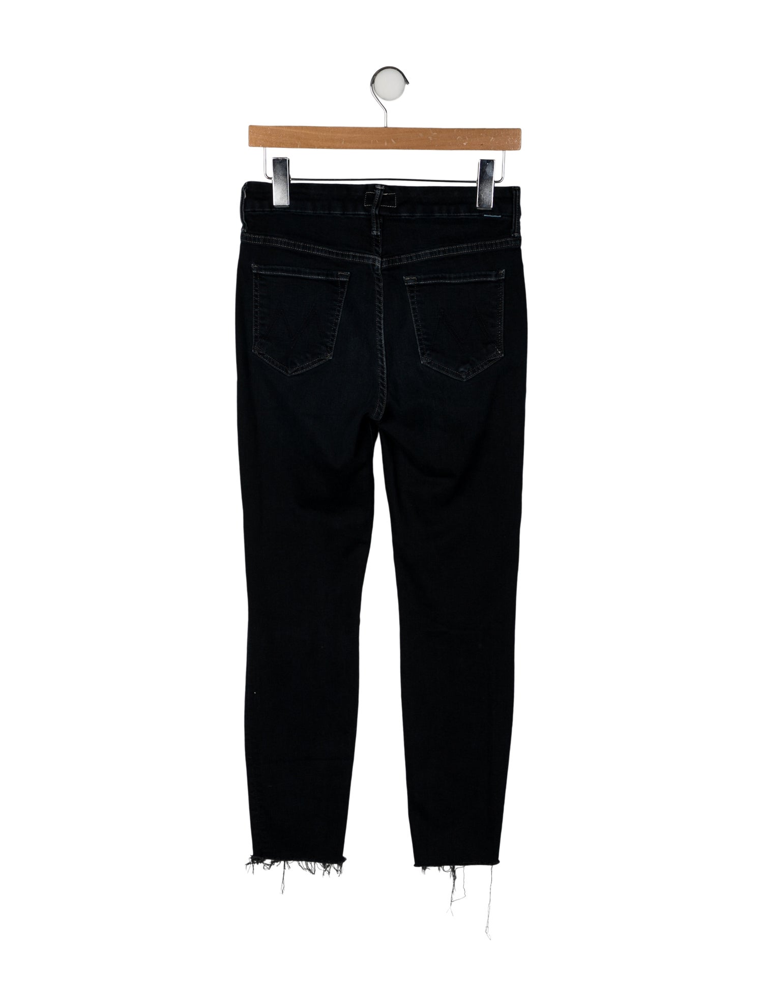 Mother Mid-Rise Skinny Leg Jeans