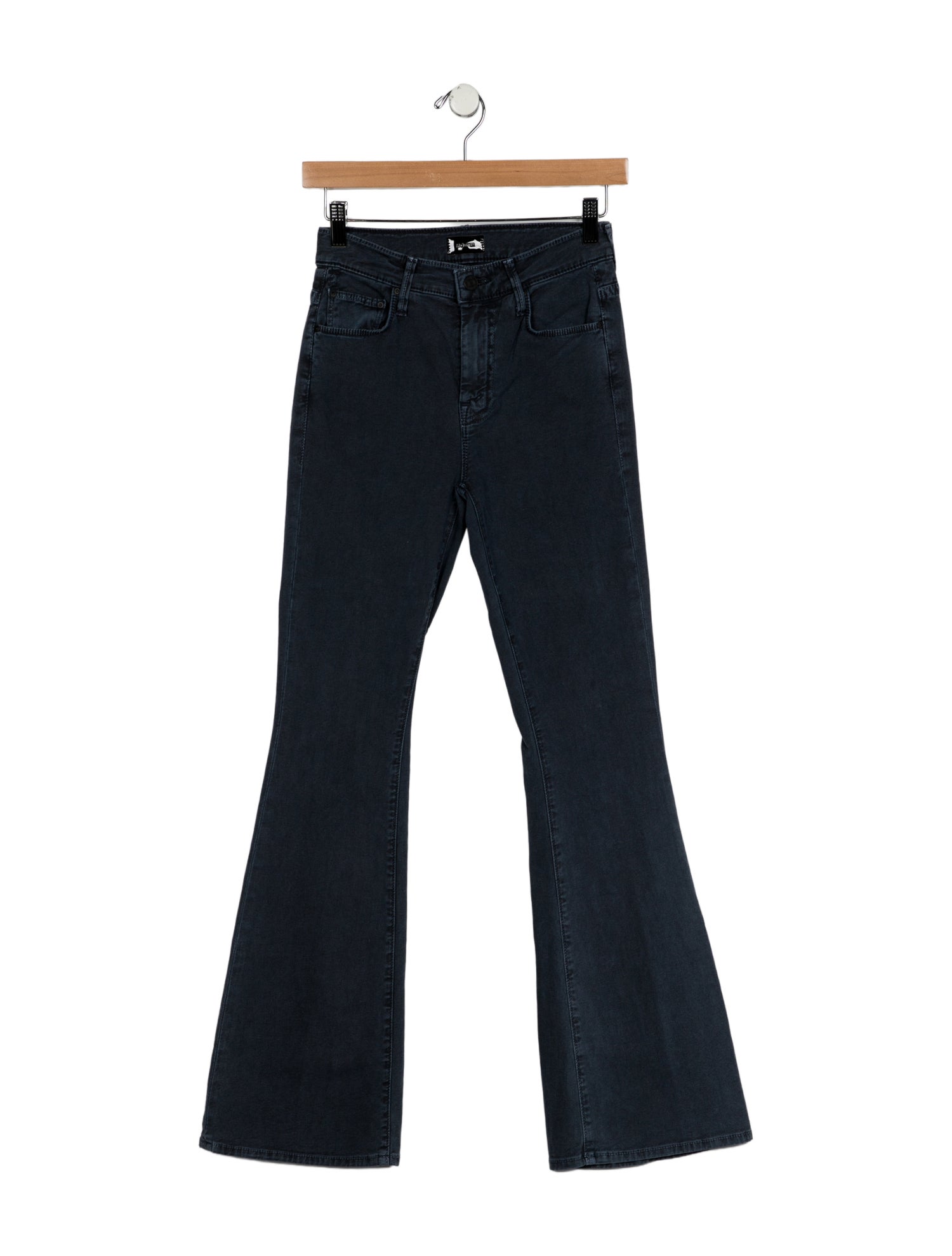 Mother Mid-Rise Flared Jeans