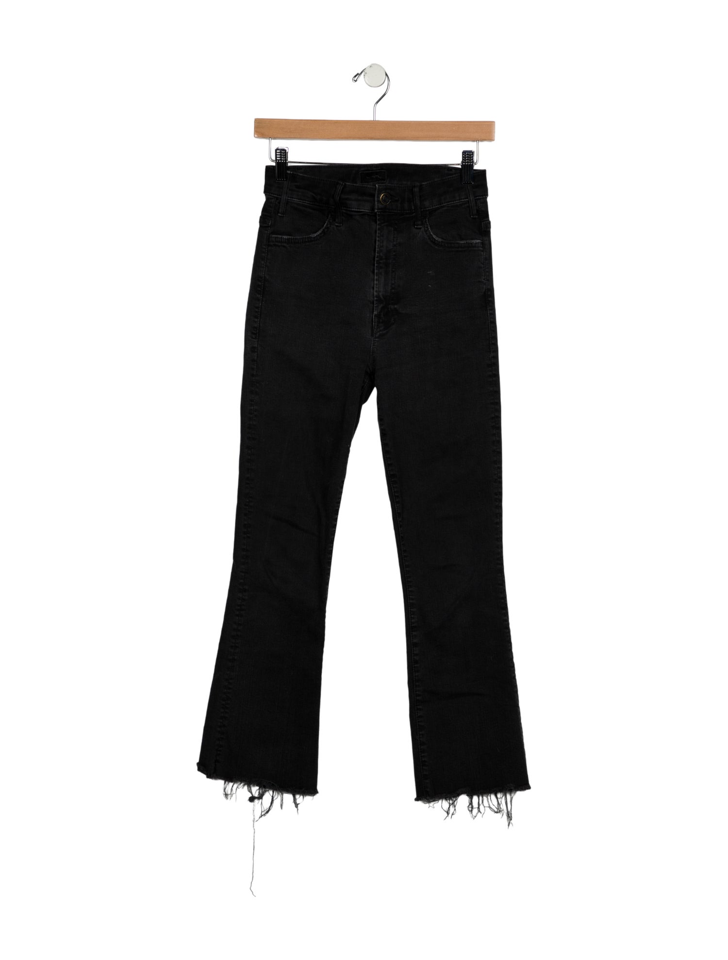 Mother Mid-Rise Straight Leg Jeans