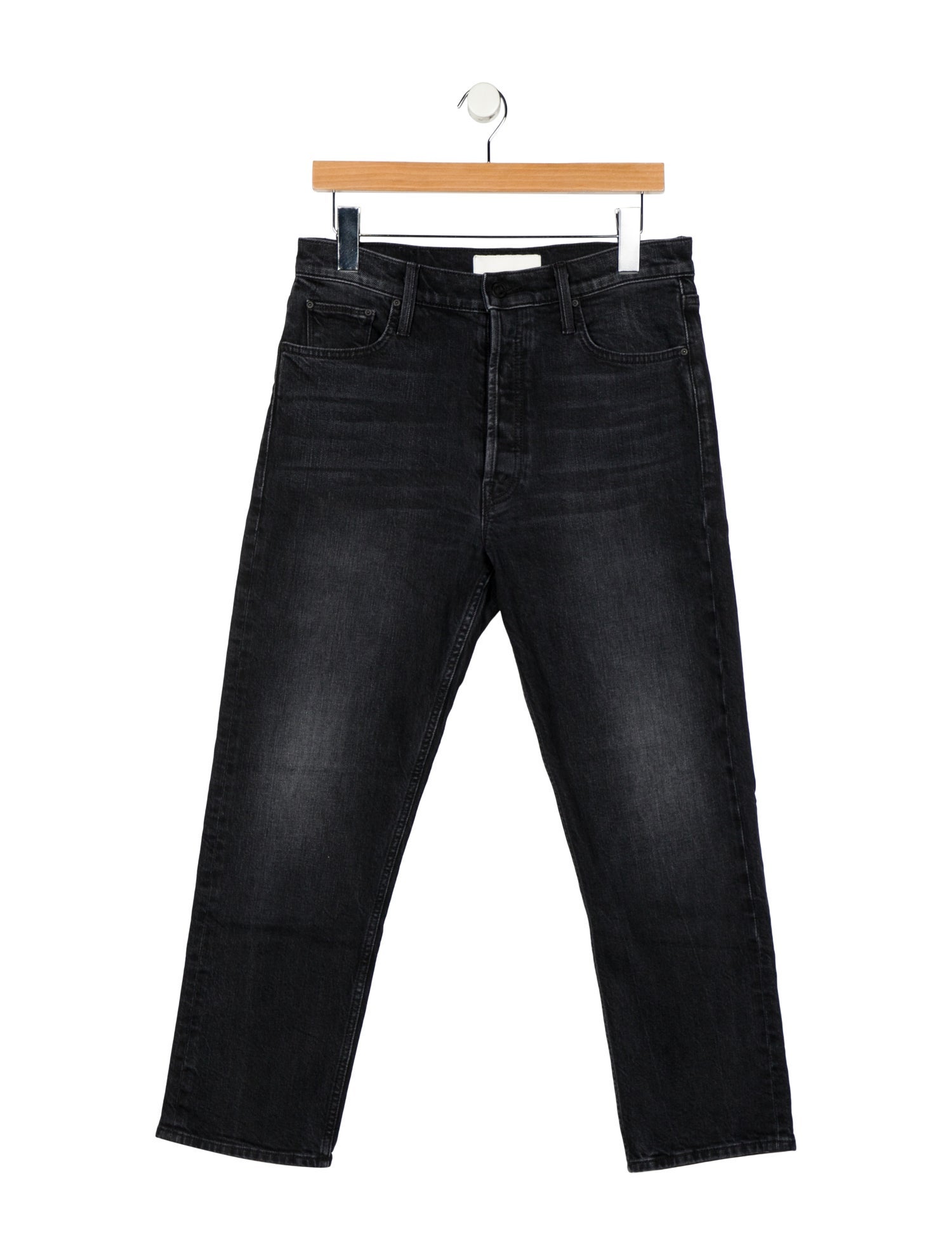 Mother High-Rise Straight Leg Jeans