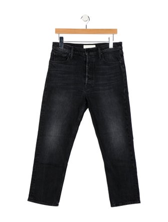 Mother High-Rise Straight Leg Jeans