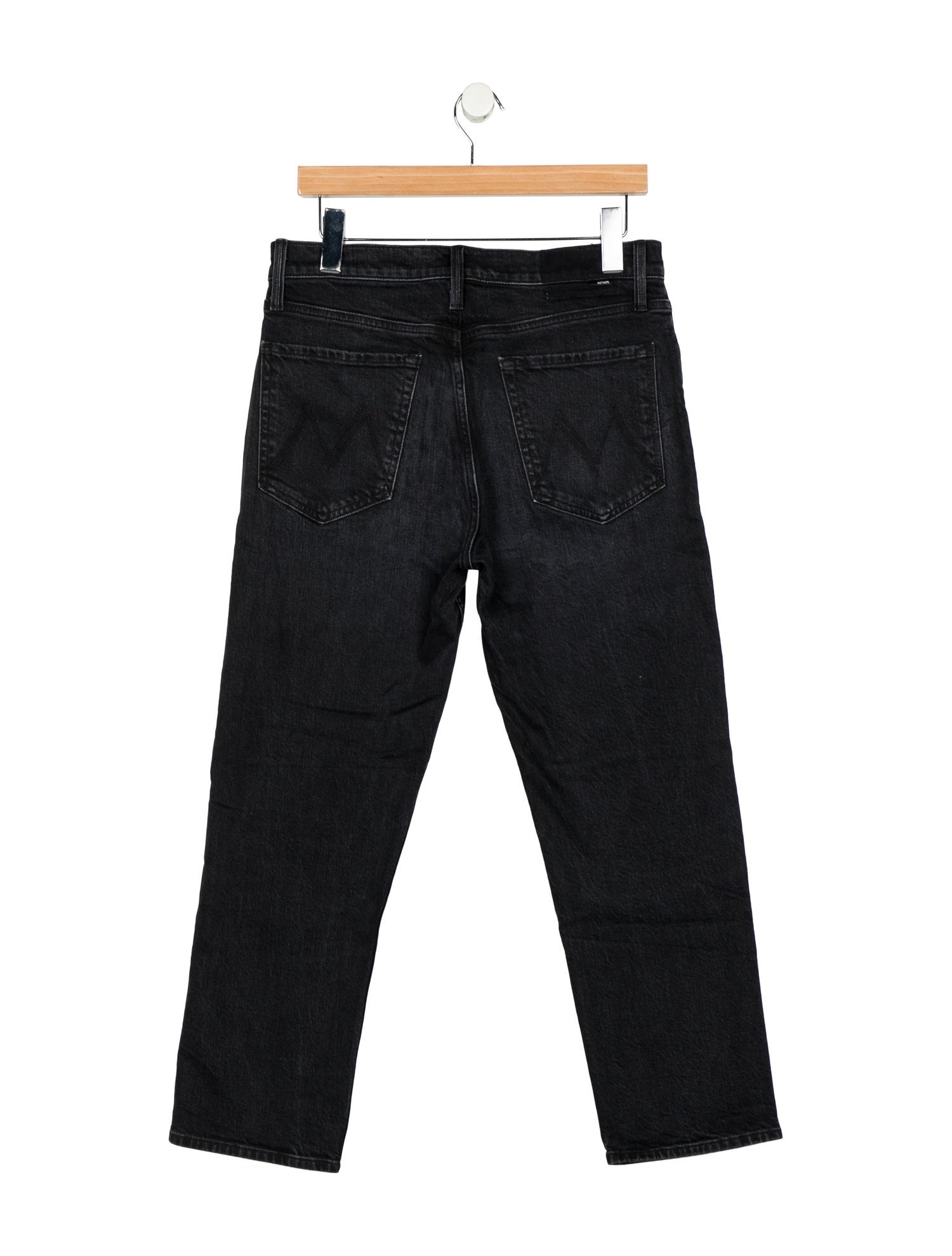 Mother High-Rise Straight Leg Jeans