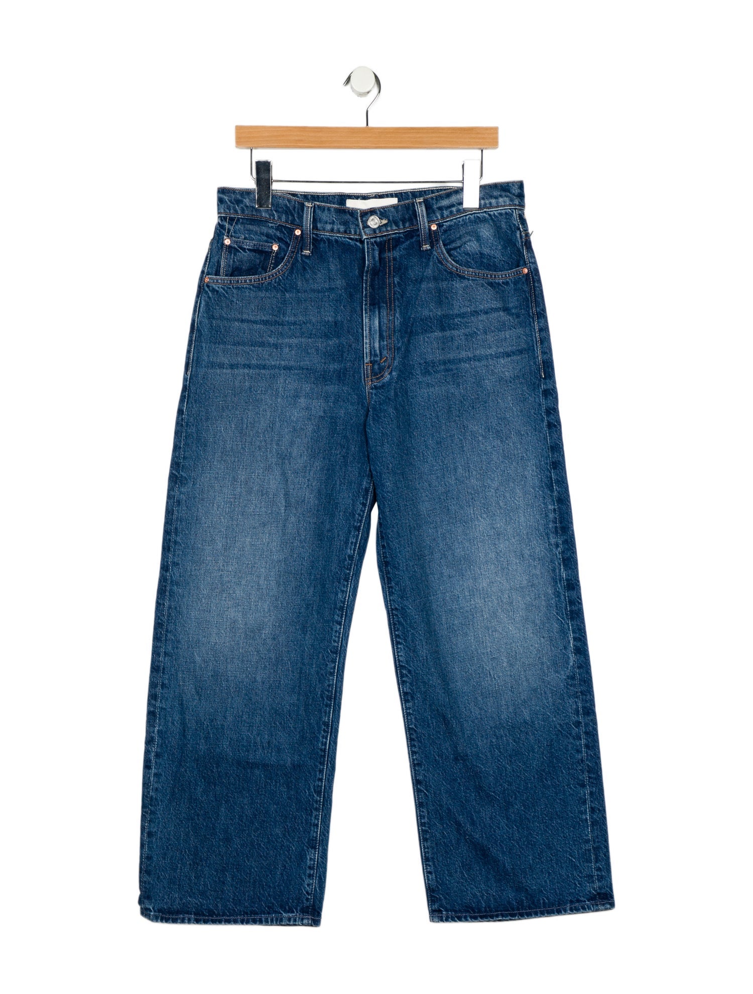 Mother High-Rise Wide Leg Jeans