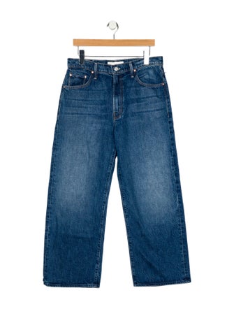 Mother High-Rise Wide Leg Jeans