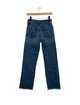 Mother Mid-Rise Straight Leg Jeans