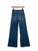 Mother Mid-Rise Wide Leg Jeans
