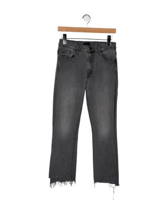 Mother Mid-Rise Straight Leg Jeans