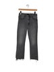 Mother Mid-Rise Straight Leg Jeans