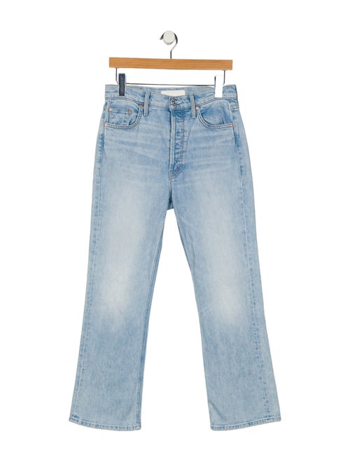 Mother High-Rise Straight Leg Jeans