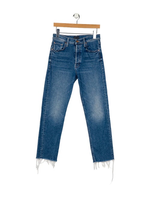 Mother High-Rise Straight Leg Jeans