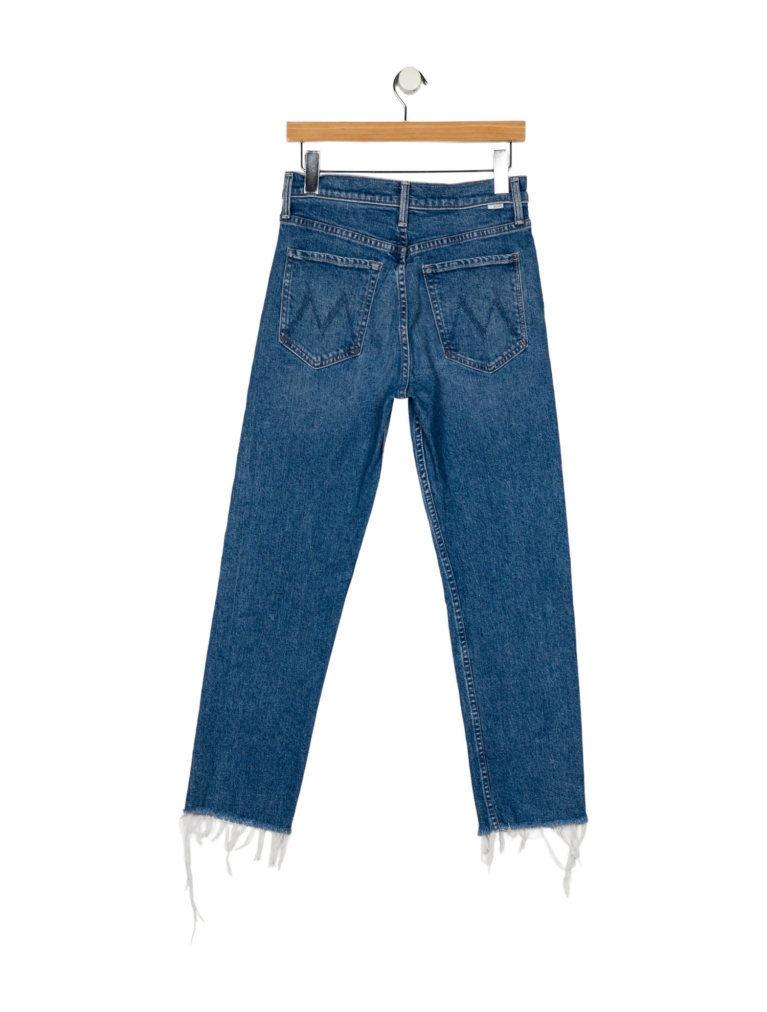 Mother High-Rise Straight Leg Jeans