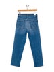 Mother Mid-Rise Straight Leg Jeans