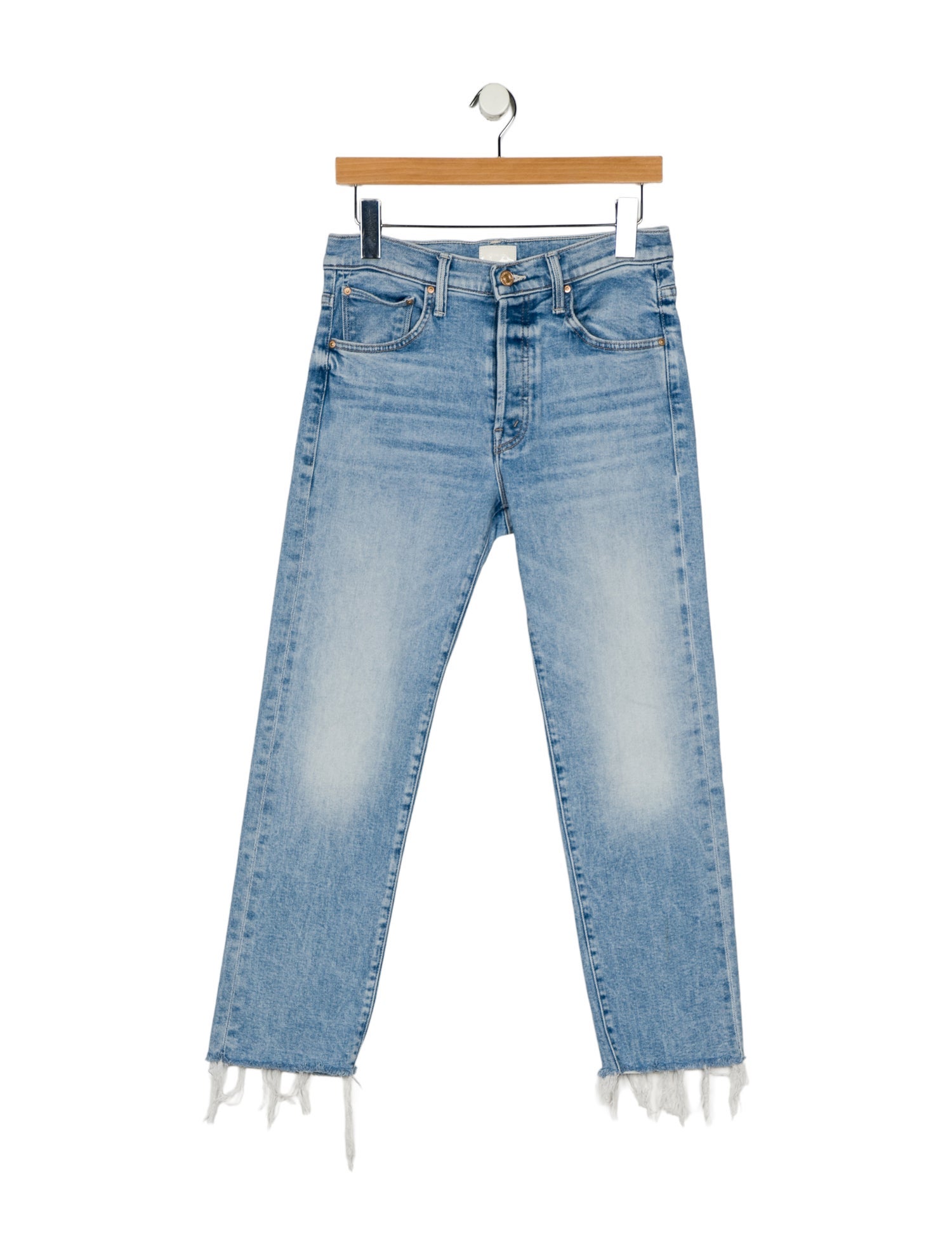 Mother Mid-Rise Skinny Leg Jeans