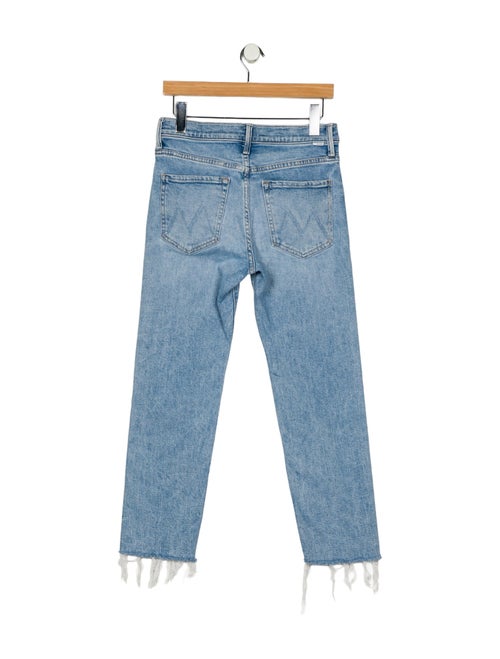 Mother Mid-Rise Skinny Leg Jeans