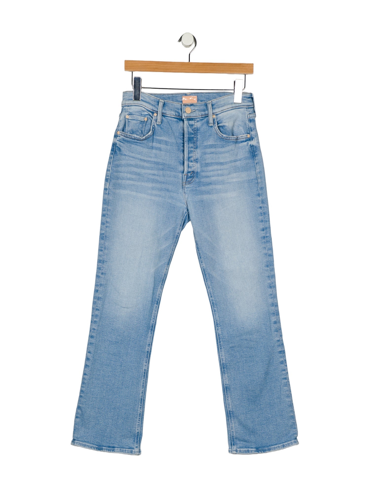 Mother High-Rise Straight Leg Jeans