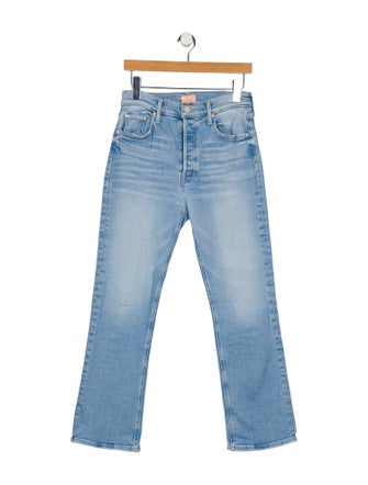 Mother High-Rise Straight Leg Jeans