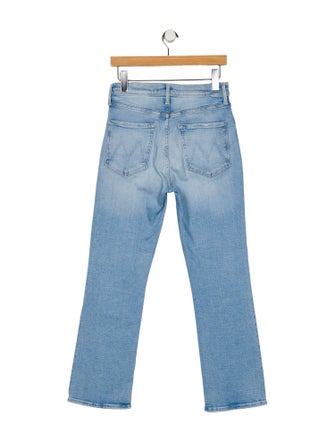 Mother High-Rise Straight Leg Jeans