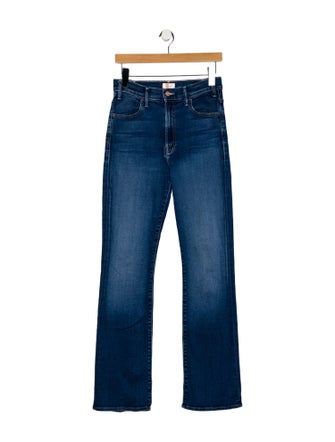 Mother High-Rise Straight Leg Jeans