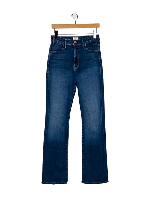 Mother High-Rise Straight Leg Jeans