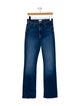 Mother High-Rise Straight Leg Jeans