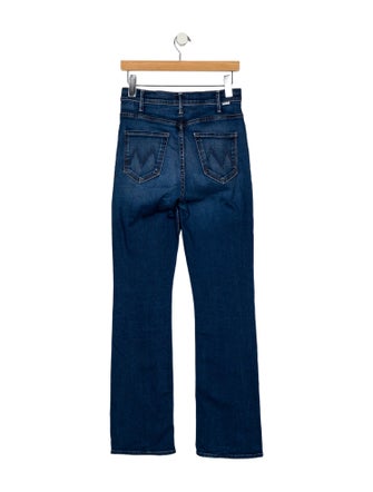 Mother High-Rise Straight Leg Jeans