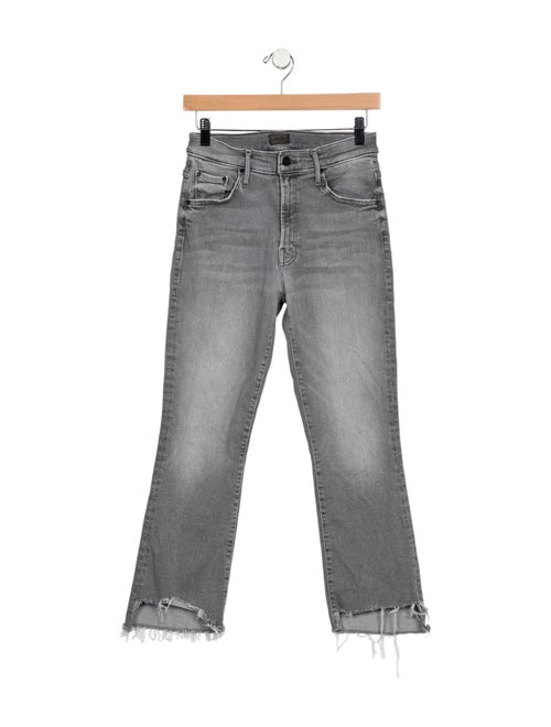 Mother Mid-Rise Straight Leg Jeans