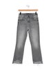 Mother Mid-Rise Straight Leg Jeans