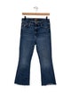 Mother Mid-Rise Straight Leg Jeans