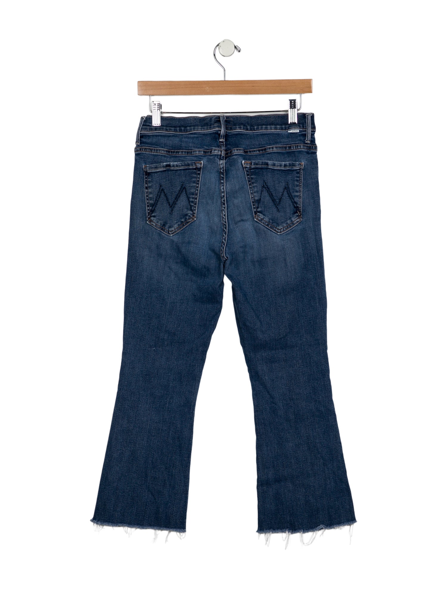Mother Mid-Rise Straight Leg Jeans
