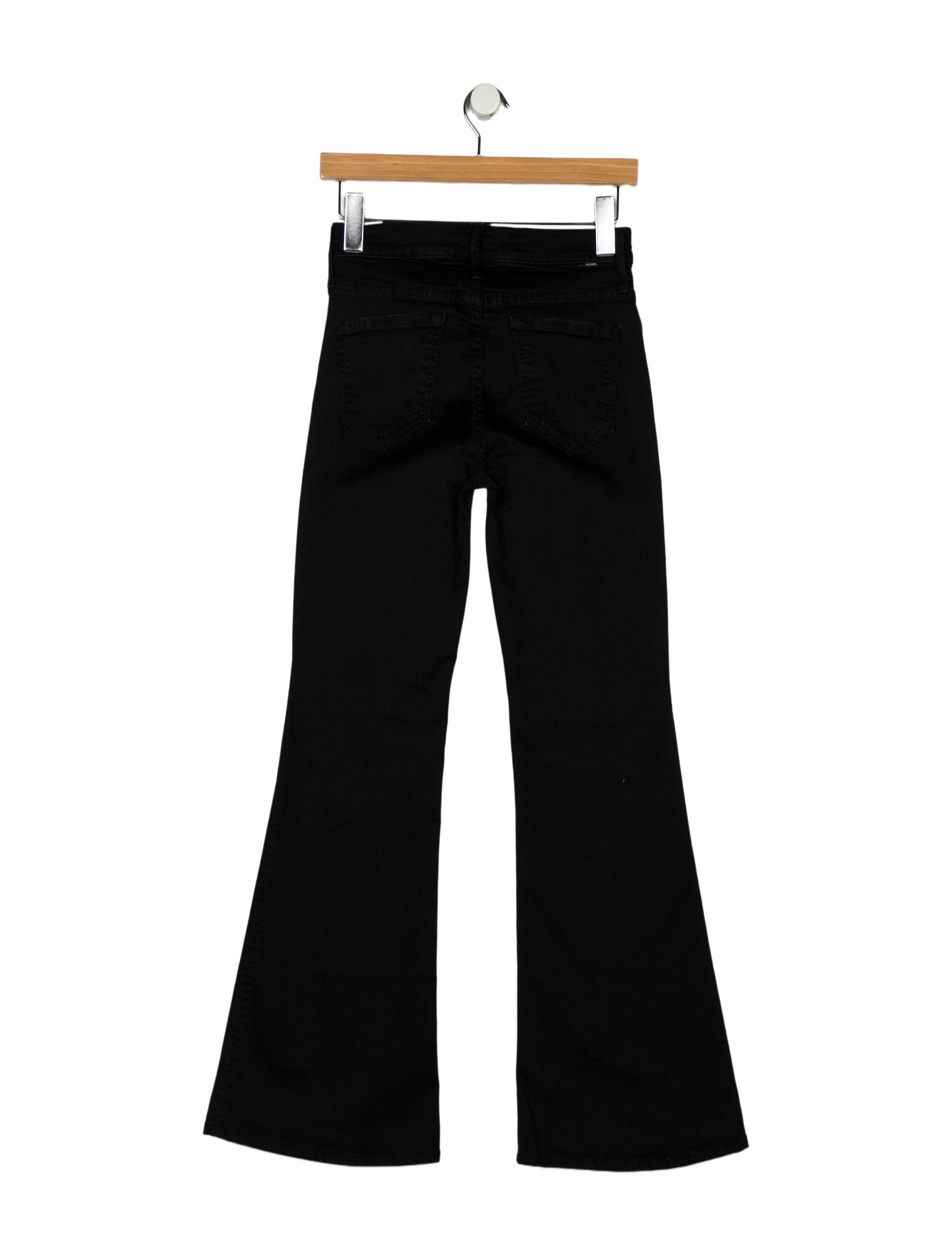 Mother Mid-Rise Wide Leg Jeans
