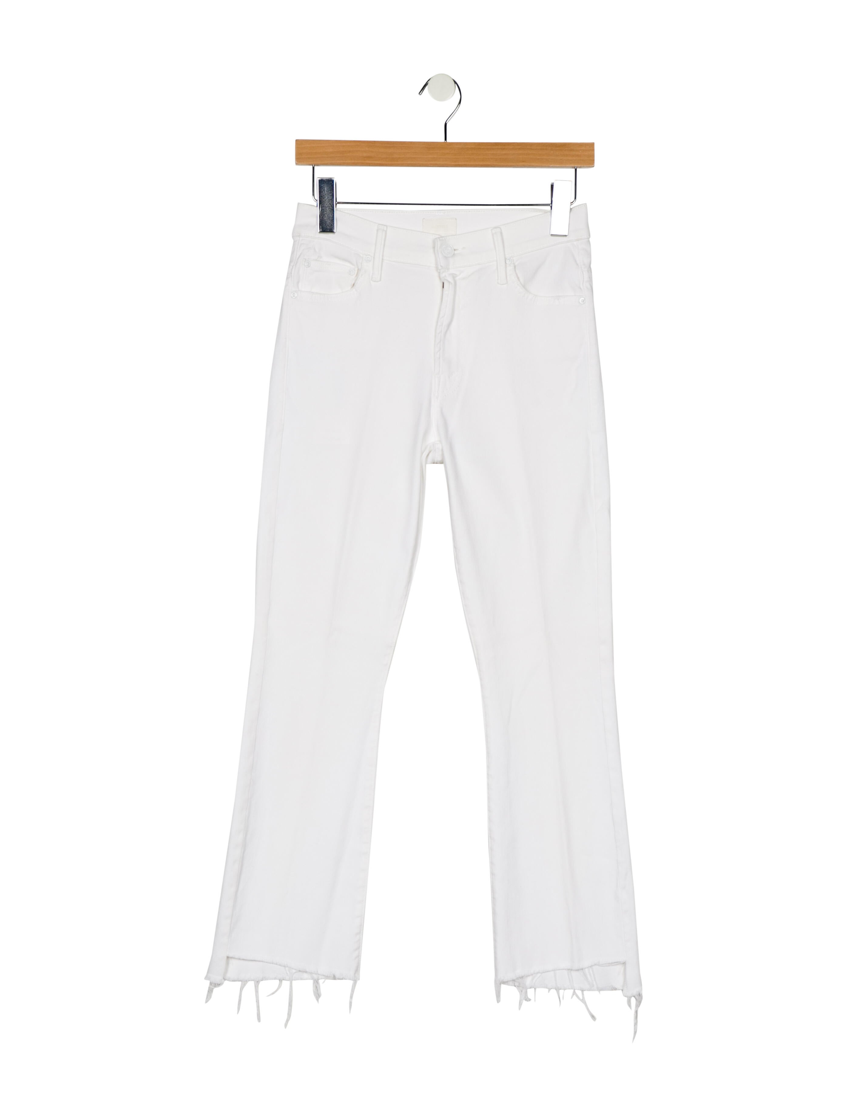 Mother Mid-Rise Straight Leg Jeans