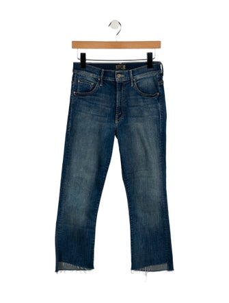 Mother High-Rise Straight Leg Jeans