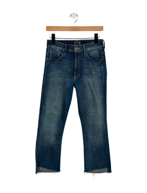 Mother High-Rise Straight Leg Jeans