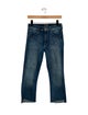 Mother High-Rise Straight Leg Jeans