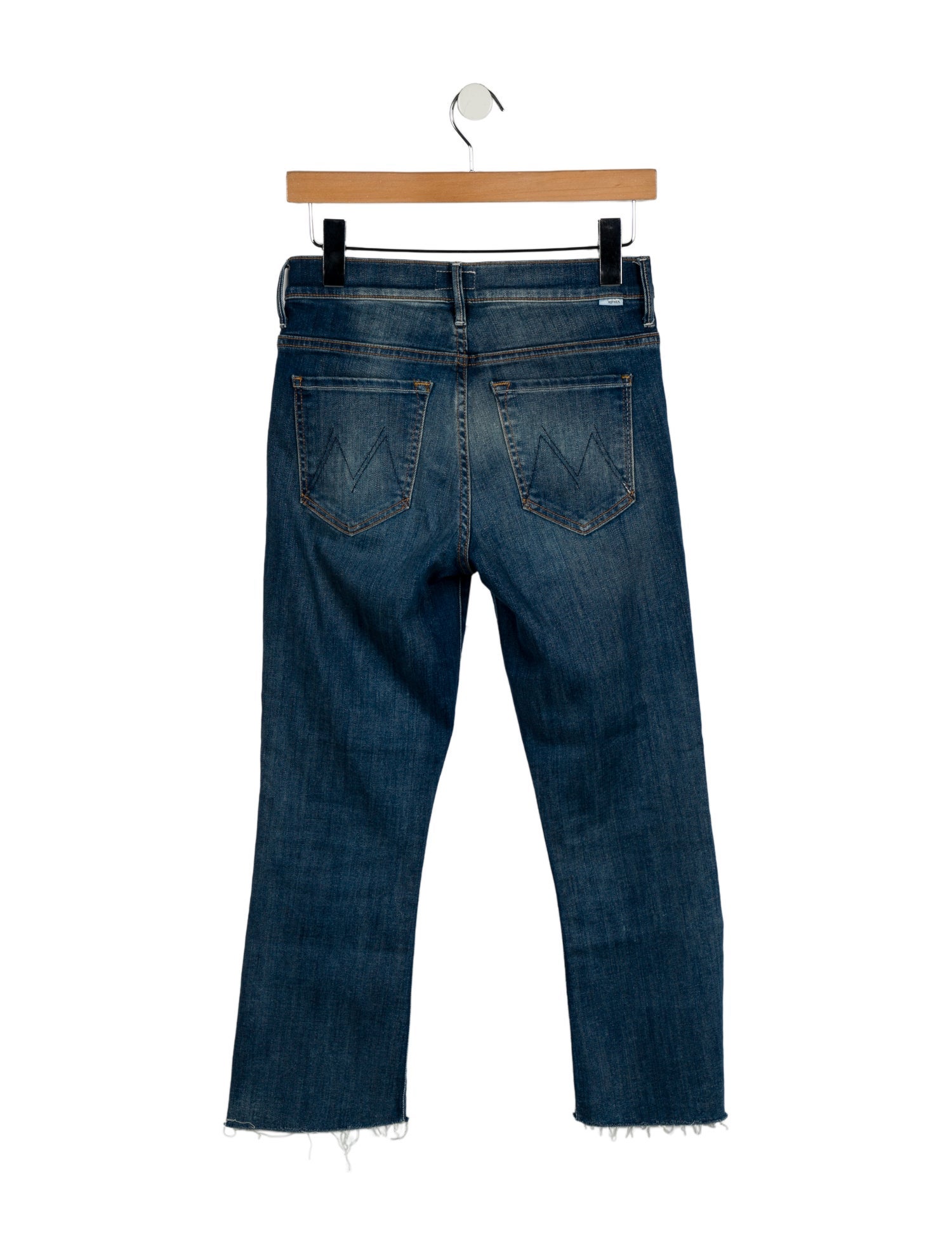 Mother High-Rise Straight Leg Jeans