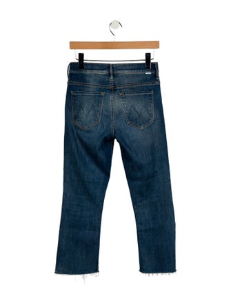 Mother High-Rise Straight Leg Jeans
