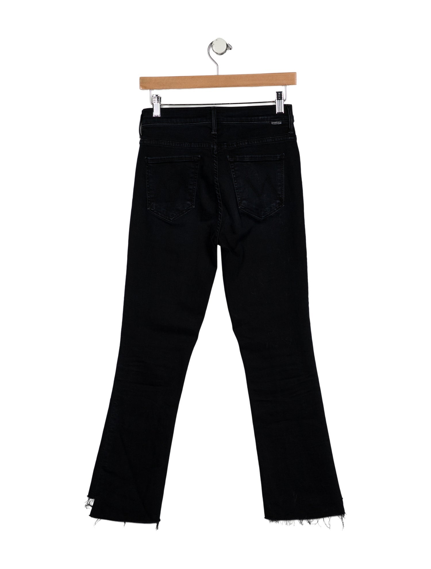 Mother Mid-Rise Straight Leg Jeans