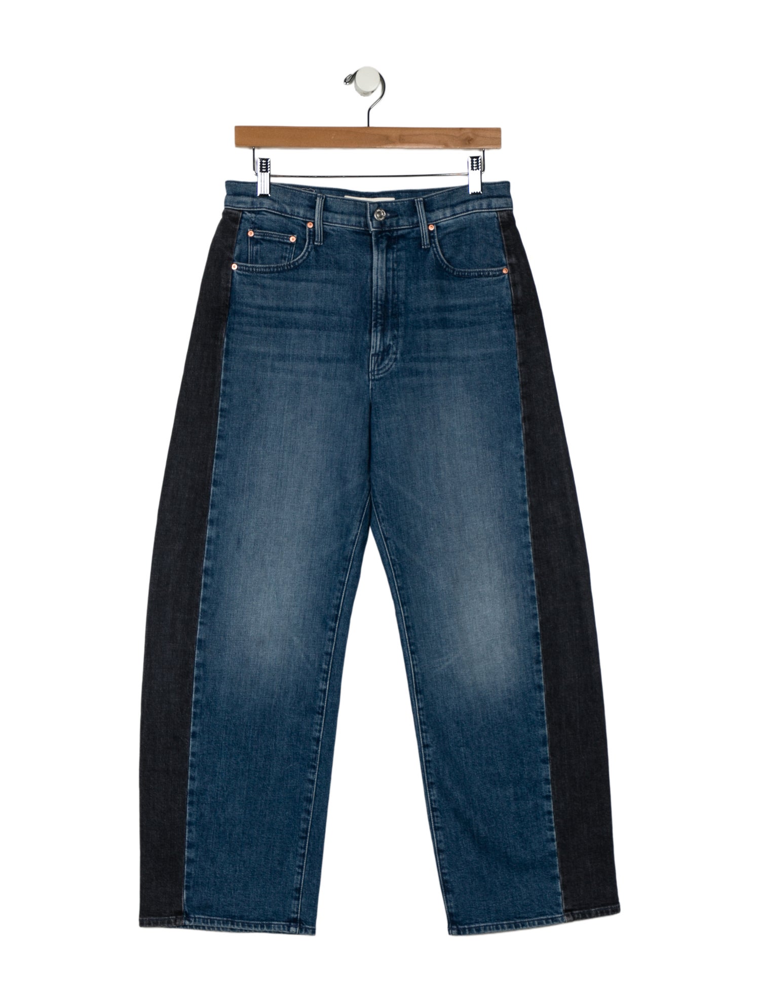 Mother High-Rise Wide Leg Jeans