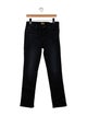 Mother Mid-Rise Straight Leg Jeans