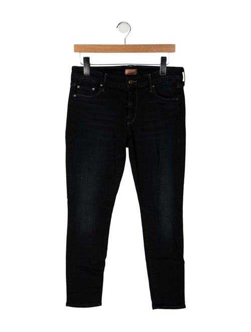 Mother Mid-Rise Skinny Leg Jeans