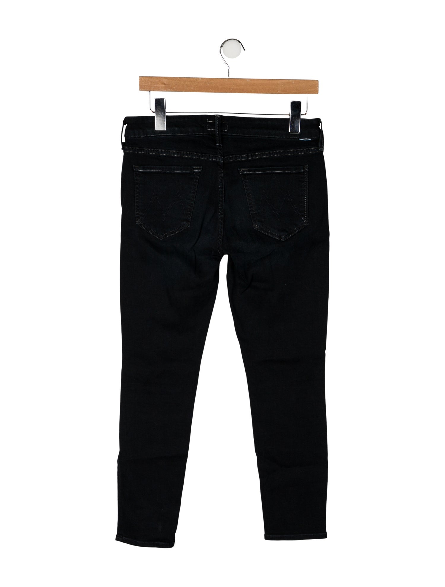 Mother Mid-Rise Skinny Leg Jeans